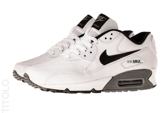 Nike Air Max 90 Essential LTR White Black New Release
