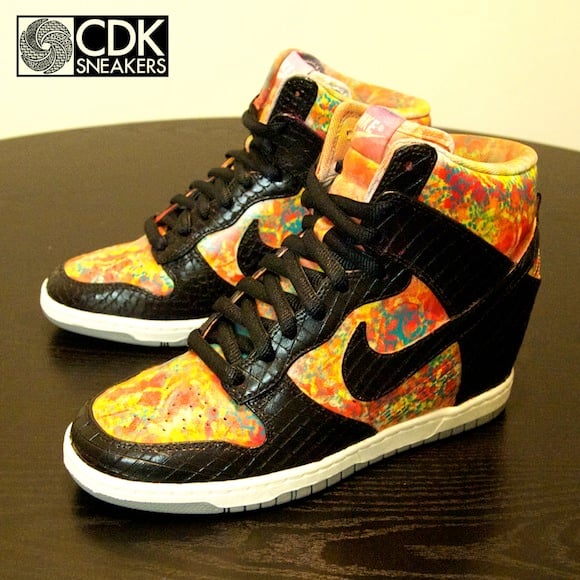 Nike Dunk Sky Hi Mamba in the Garden by CDKsneakers