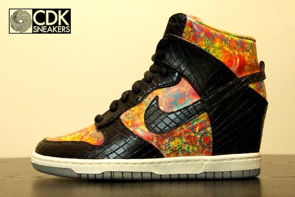 Nike Dunk Sky Hi Mamba in the Garden by CDKsneakers