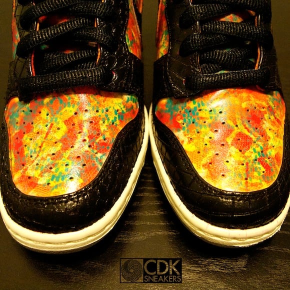Nike Dunk Sky Hi Mamba in the Garden by CDKsneakers