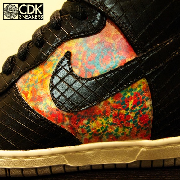 Nike Dunk Sky Hi Mamba in the Garden by CDKsneakers