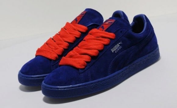 Puma Suede Blue Red Now Available