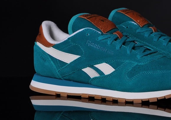 Reebok Classic Leather Teal Gem – First 