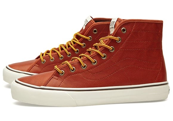 Vans California Leather Sk8 Hi Binding Available Now