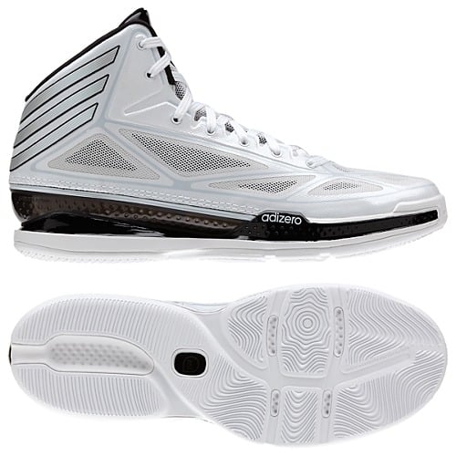 adidas adiZero Crazy Light 3 ‘White/Metallic Silver’