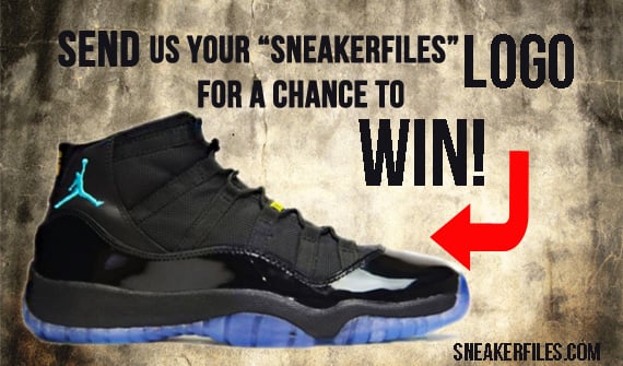 SneakerFiles.com Logo Contest: Winner Wins Pair of Air Jordan 11 “Gamma Blue”