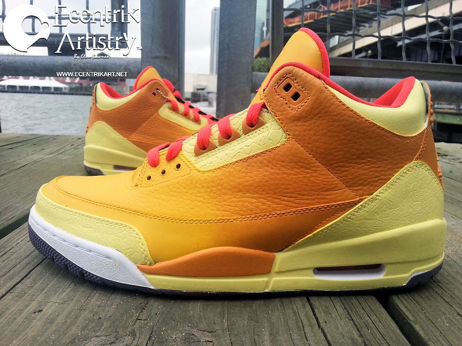 Air Jordan III (3) ‘Sunburn’ Custom