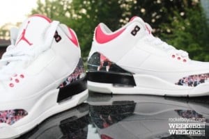 Nike Football Cleats White And Black Boys Retro 13 Cheetah Print For Sale