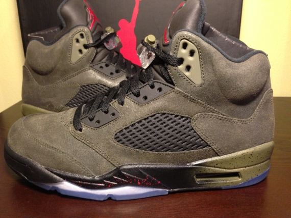 Air Jordan V Fear Detailed Look