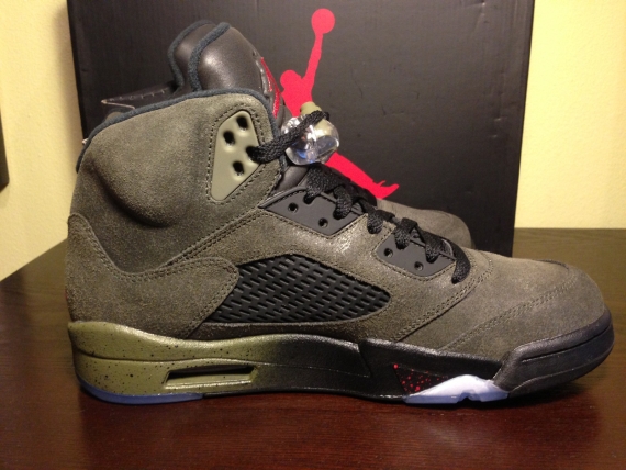 Air Jordan V Fear Detailed Look