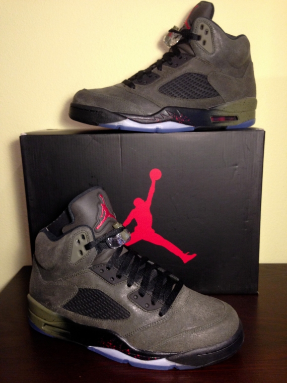 Air Jordan V Fear Detailed Look