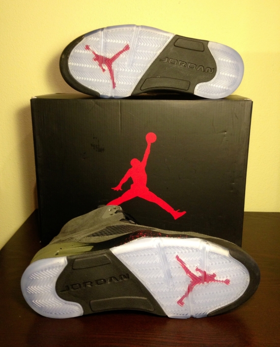 Air Jordan V Fear Detailed Look