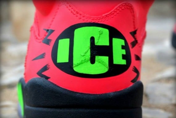 Air Jordan V Vanilla Ice Custom by Freaker Sneaks