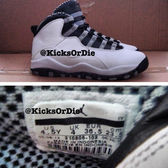 Air Jordan X (10) GS ‘Steel Grey’ | First Look