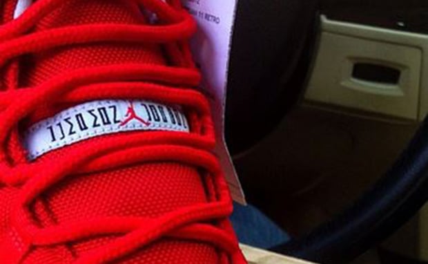 Air Jordan XI (11) ‘All-Red’ Cleat | Jimmy Rollins PE Sample – New Images