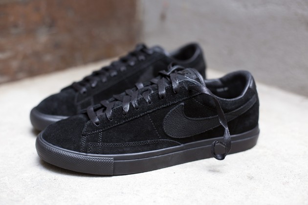 BLACK Comme des Garçons x Nike Blazer Low PRM | SneakerFiles