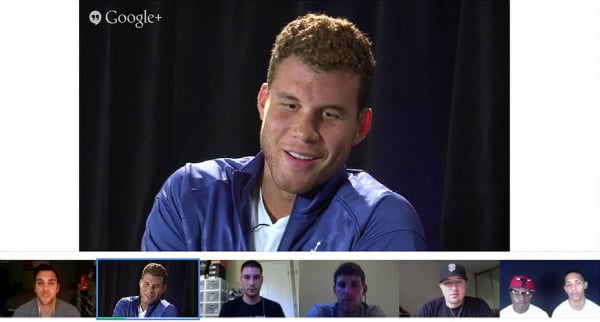 Google+, Jordan Brand, & Friends Hang Out With Blake Griffin