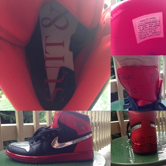 Justin Timberlake x Air Jordan 1 Legends of The Summer Black Red Silver More Pics