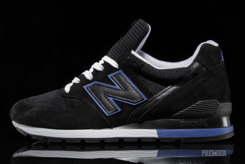 new balance blue and black