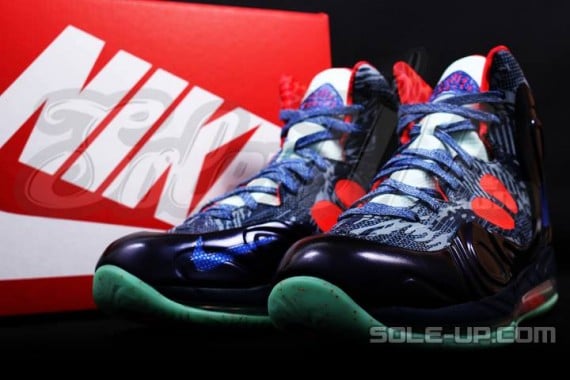 Nike Air Max Hyperposite Blue Red Graphic
