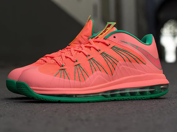 Nike LeBron X Low Bright Mango Another Look