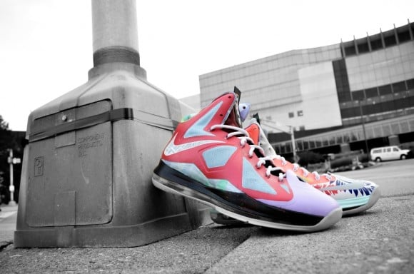 Nike LeBron X What the LeBron by DMC Customs