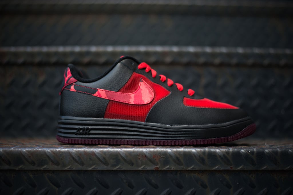 Nike Lunar Force 1 Fuse Leather ‘Red Camo’ | Now Available