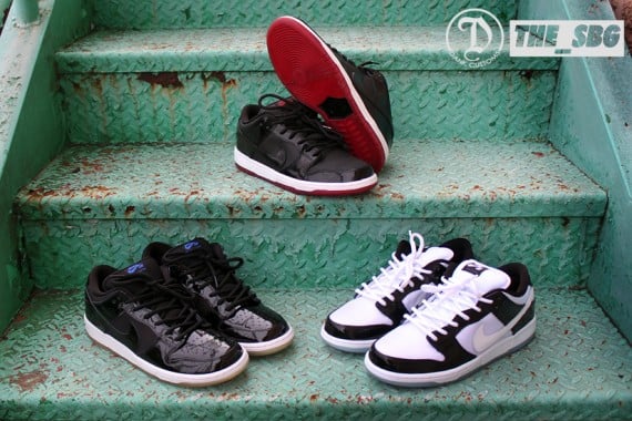 Nike SB Dunk Low Bred by Dank Customs