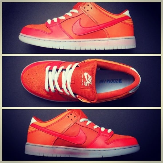 Nike SB Dunk Low Orange Red