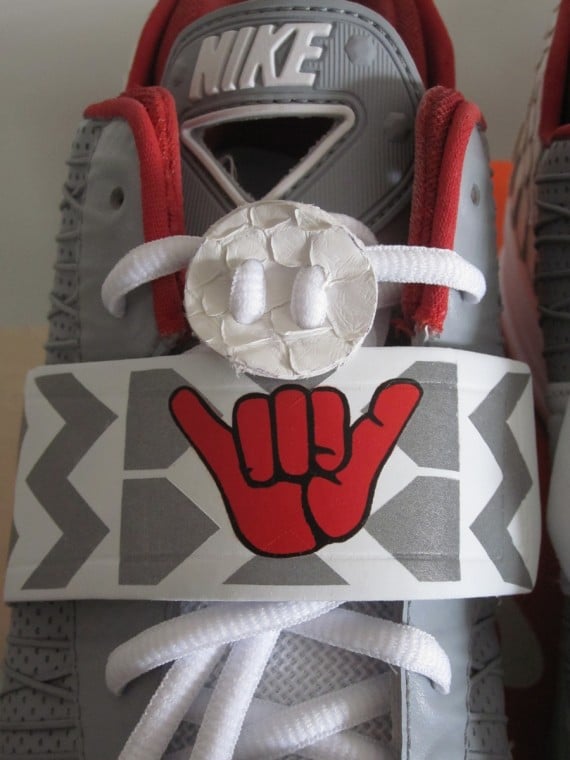 Nike Zoom Revis Shaka Neezy Customs by Brian Villaneuva 