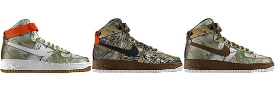 NIKEiD Air Force 1 Realtree Camo Options Now Available 