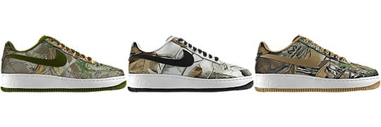 NIKEiD Air Force 1 Realtree Camo Options Now Available 