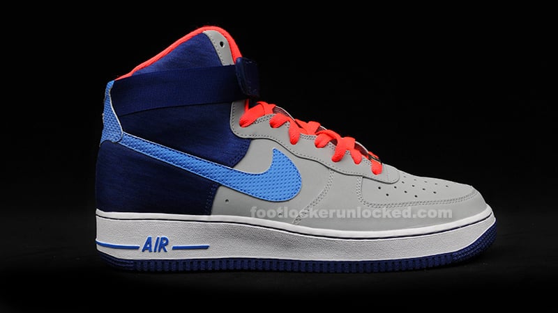 Release Reminder: Nike Air Force 1 High ‘Wolf Grey/Distance Blue-Deep Royal Blue’