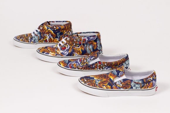 Vans and Kenzo Release Fifth Installment of Signature Footwear Collection