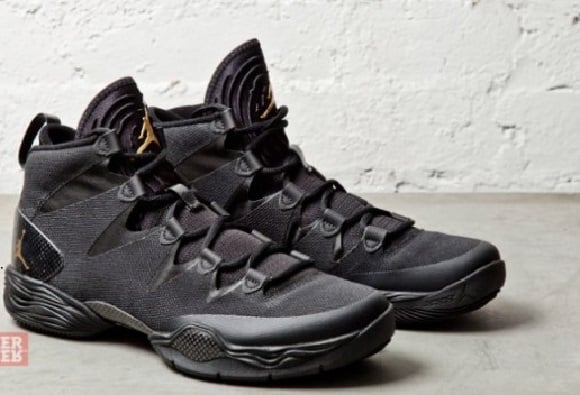 Air Jordan XX8 Lite Black/Metallic Gold - First Look