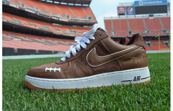 Nike Air Force One “Cleveland Classic” by PMK Customs