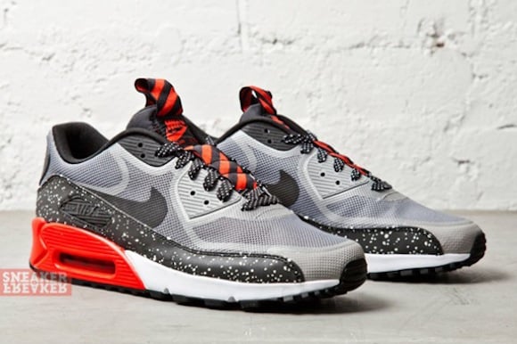 Nike Air Max 90 CMFT PRM Tape Grey Challenge Red New Release