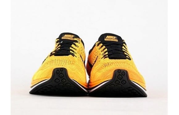 Nike Flyknit Racer Yellow Black New Release