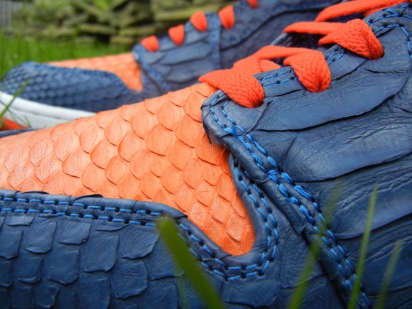 Air Jordan 1 Knicks Python by JBF Customs