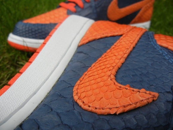 Air Jordan 1 Knicks Python by JBF Customs