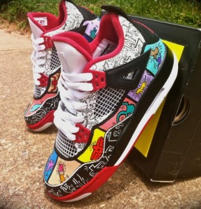keith haring air jordan