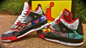 keith haring air jordan