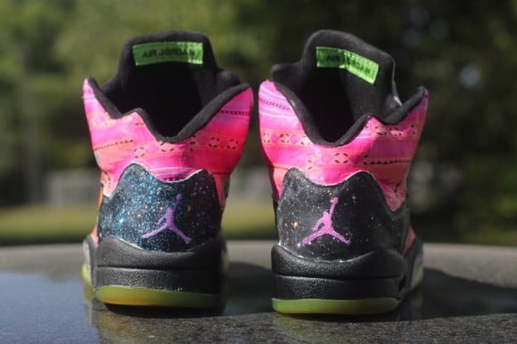 Air Jordan V Prince of Fresh Customs by Rocket Boy Nift