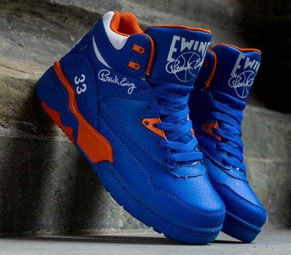 Ewing Guard Prince Blue Detailed Look