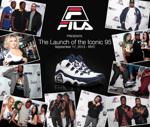 FILA launches ’95 sneakers in New York City with blowout event!