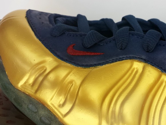 Nike Foamposite One Olympic Gold by pkcustoms