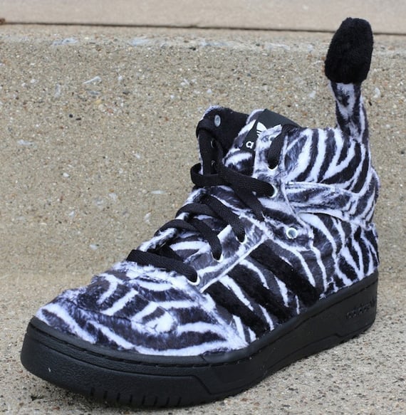 Jeremy Scott x adidas Originals Zebra Now Available