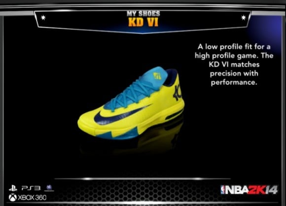 NBA 2K14 Reveals New Sneaker Lineup