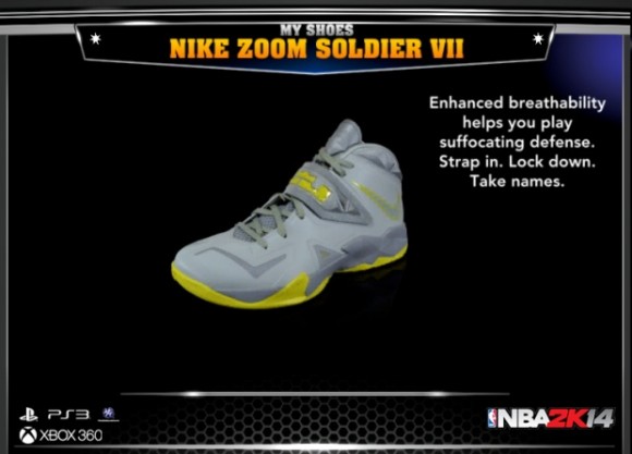 NBA 2K14 Reveals New Sneaker Lineup