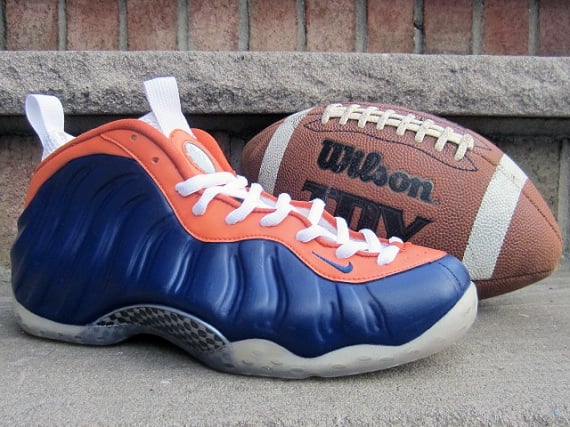 Nike Air Foamposite One Chicago Bears Customs by FETTi D’BIASI
